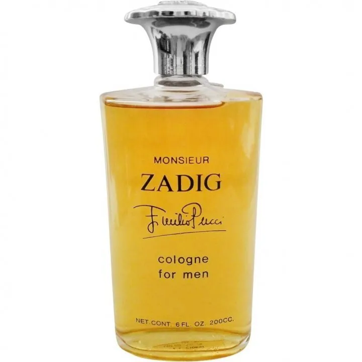 Emilio Pucci Monsieur Zadig perfume bottle
