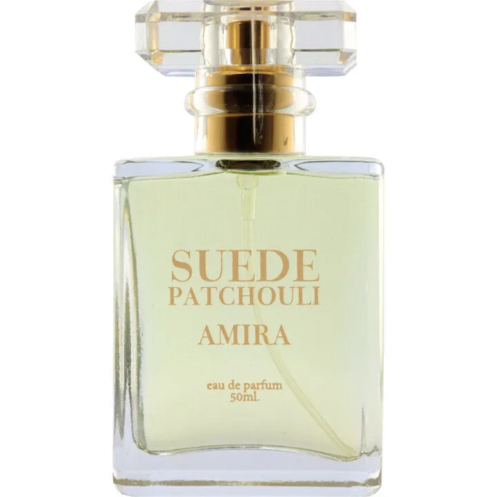 Amira Perfumes Suede Patchouli parfüm şişesi