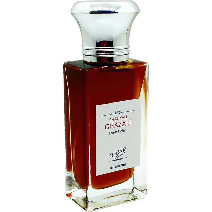 Dixit & Zak Ghaliyah Ghazali perfume bottle