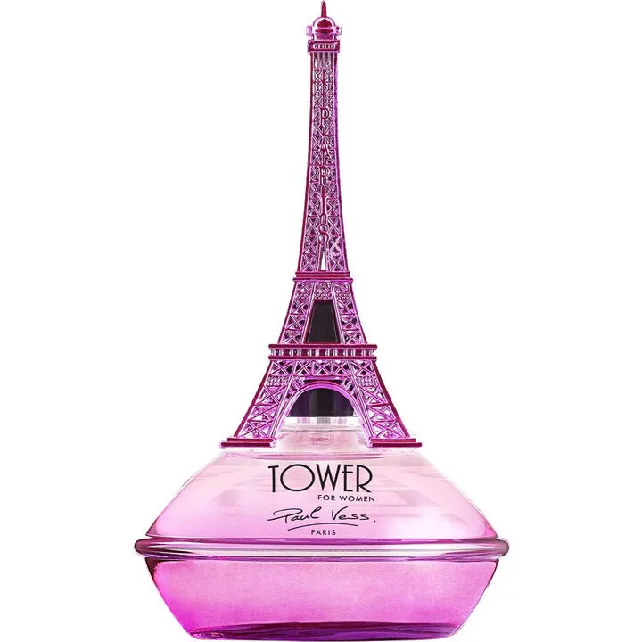 Paul Vess Tower for Women Pink parfüm şişesi