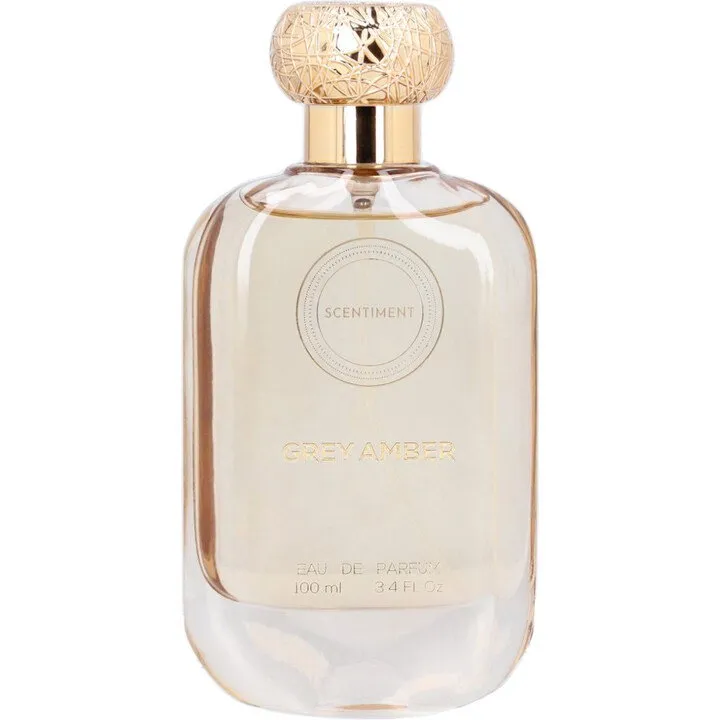 Scentiment Grey Amber perfume bottle