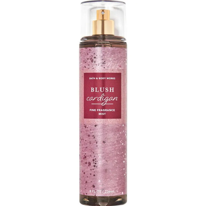 Bath & Body Works Blush Cardigan perfume bottle