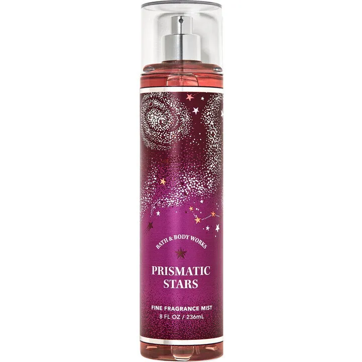 Bath & Body Works Prismatic Stars perfume bottle