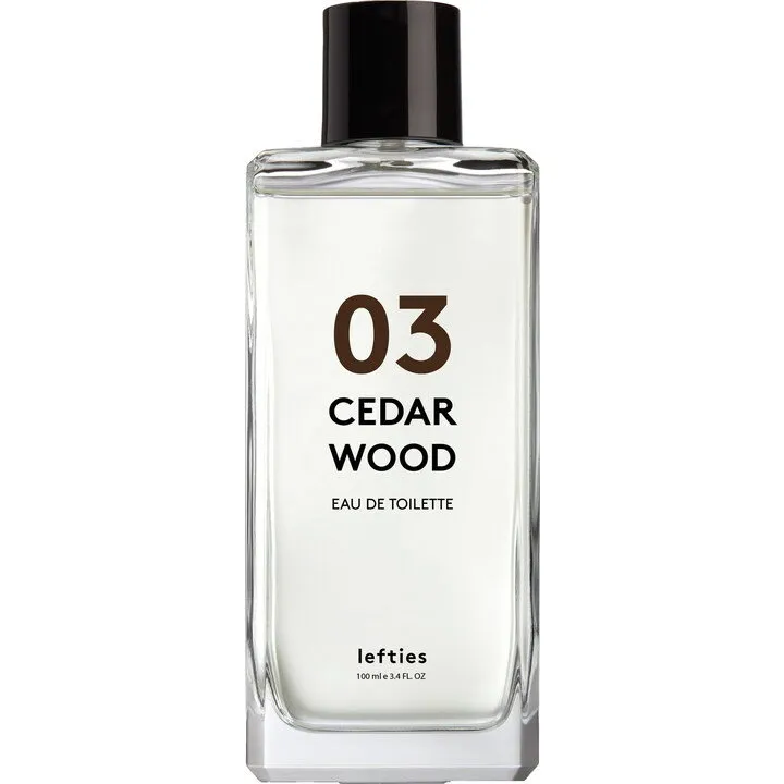 Lefties 03 Cedar Wood parfüm şişesi