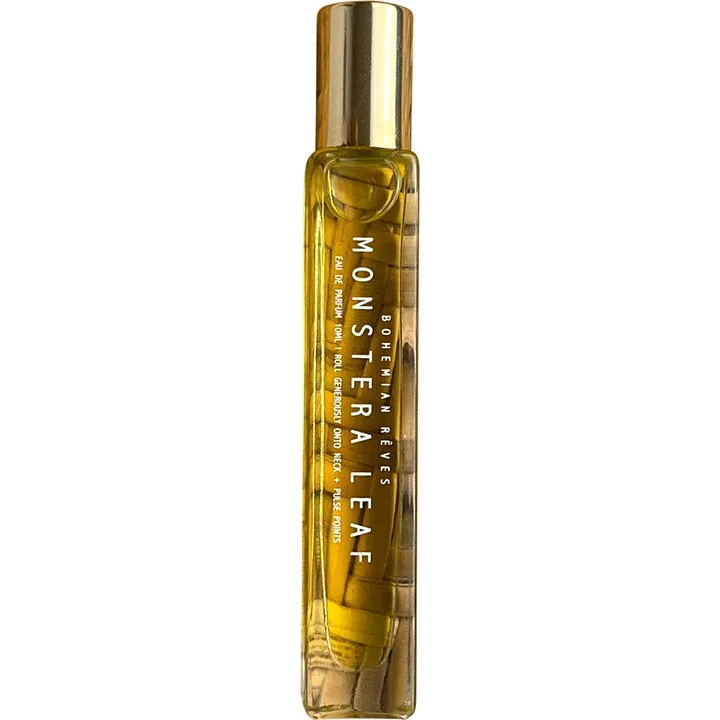 Bohemian Rêves Monstera Leaf perfume bottle