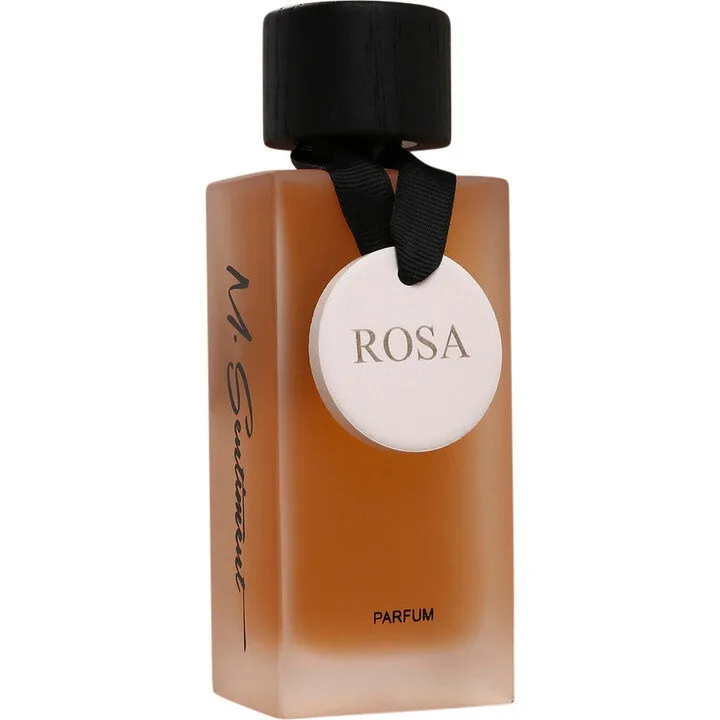 M. Sentiment Rosa perfume bottle