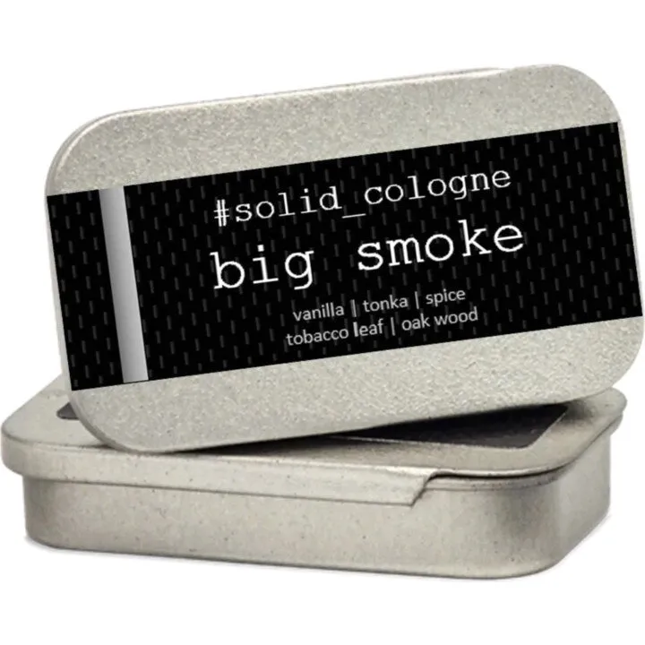 The Solid Cologne Project Big Smoke parfüm şişesi