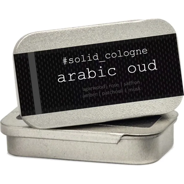 The Solid Cologne Project Arabic Oud perfume bottle