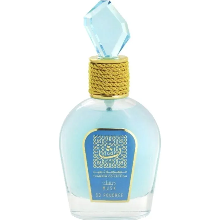 Lattafa Musk So Poudrée perfume bottle