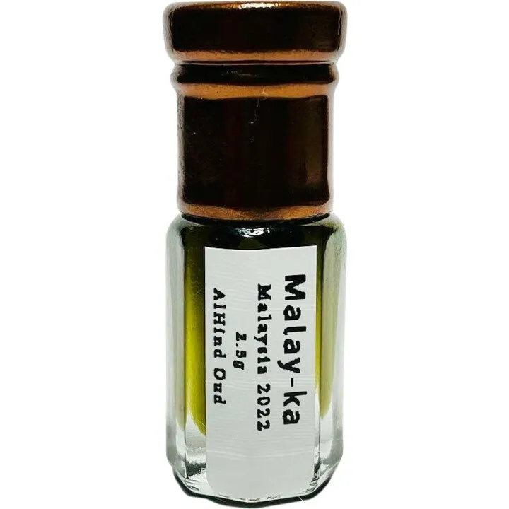 Alhind Oud Malay-ka parfüm şişesi