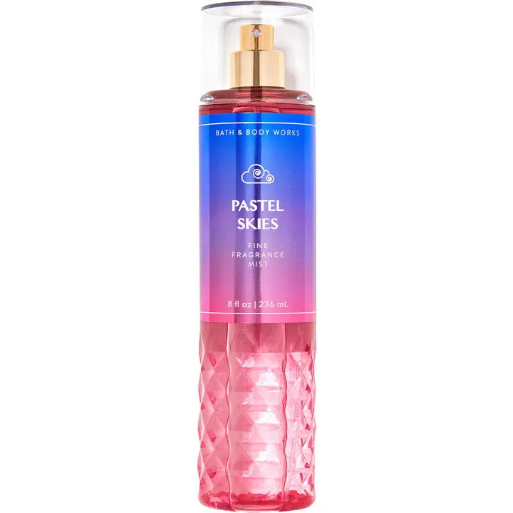 Bath & Body Works Pastel Skies perfume bottle