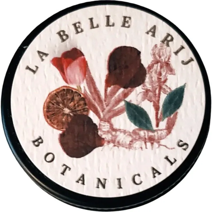 La Belle Arij Botanicals Bulgarian Rose & Iris perfume bottle