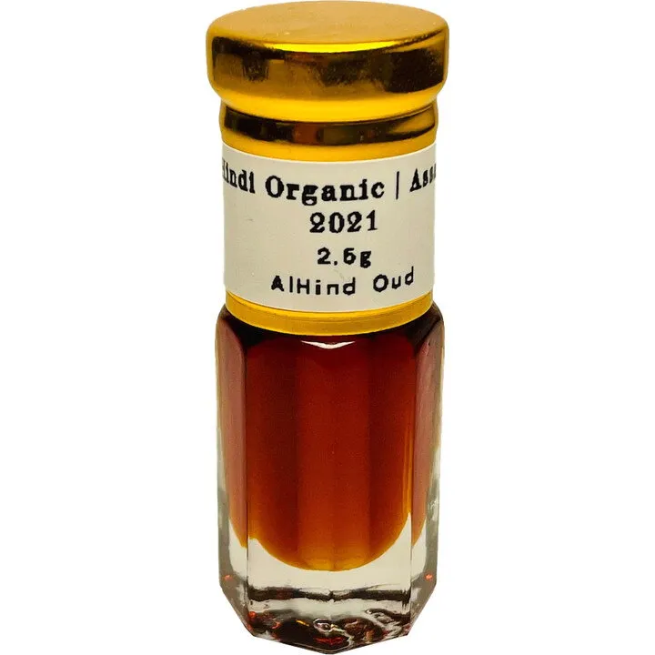 Alhind Oud Hindi Organic perfume bottle