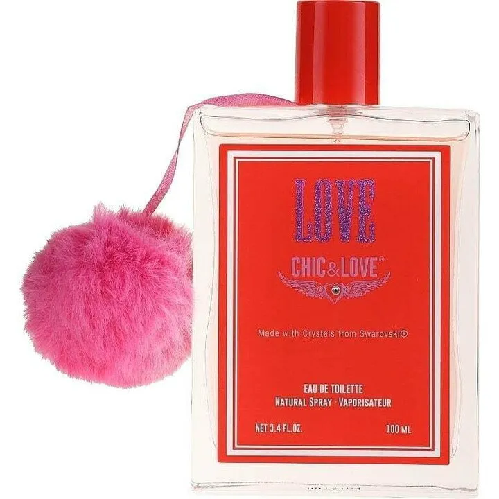 Chic&Love Love perfume bottle