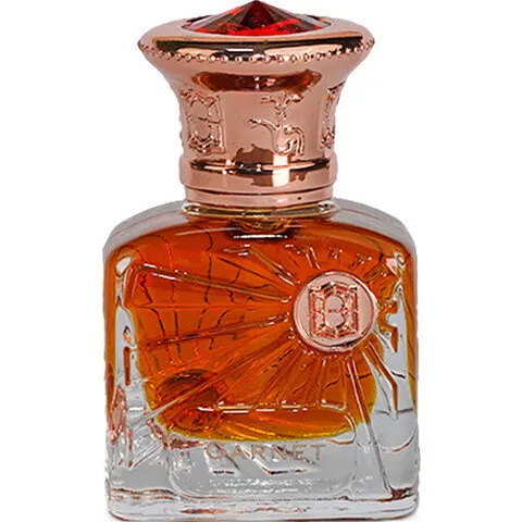Cunzite Garnet perfume bottle