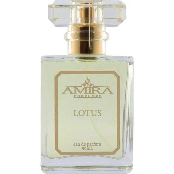 Amira Perfumes Lotus parfüm şişesi