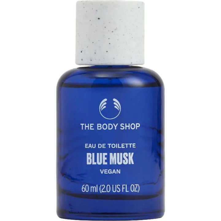 The Body Shop Blue Musk (Eau de Toilette) parfüm şişesi