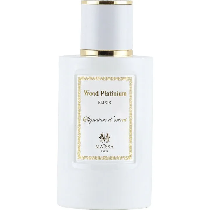 Maïssa Wood Platinium perfume bottle