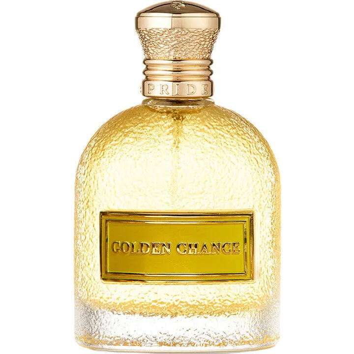 Emirates Pride Golden Chance perfume bottle