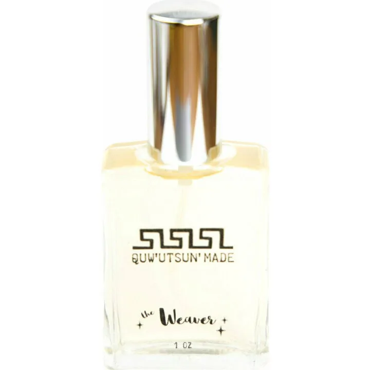 Quw'utsun' Made The Weaver perfume bottle