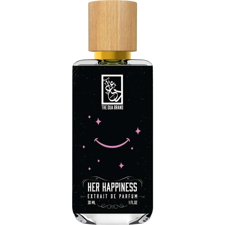 The Dua Brand Her Happiness perfume bottle