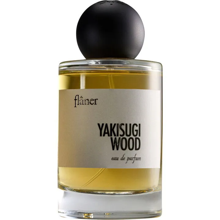 flâner Yakisugi Wood perfume bottle