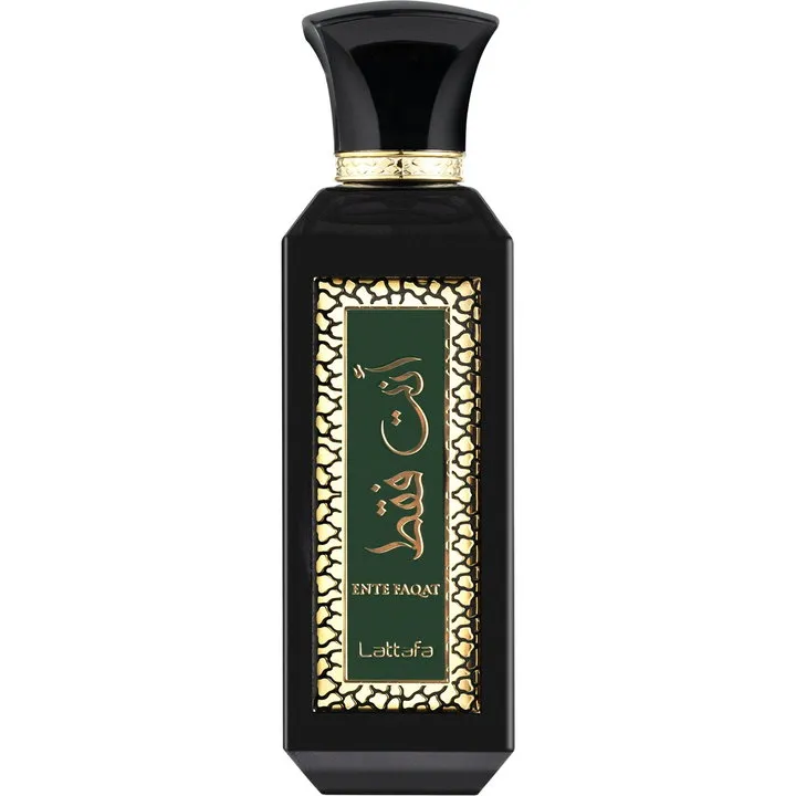Lattafa Ente Faqat parfüm şişesi