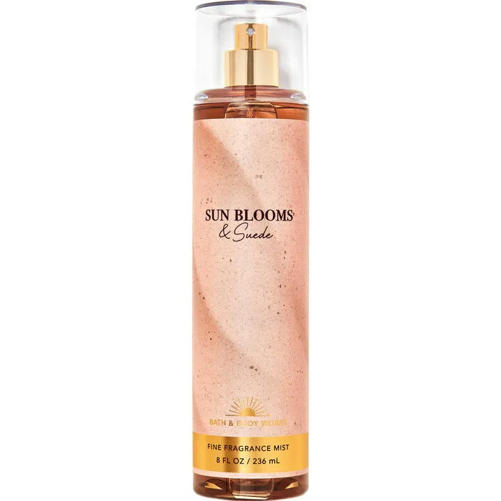 Bath & Body Works Sun Blooms & Suede parfüm şişesi
