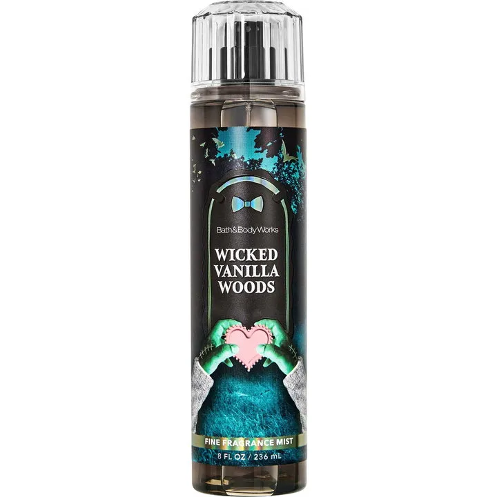 Bath & Body Works Wicked Vanilla Woods perfume bottle