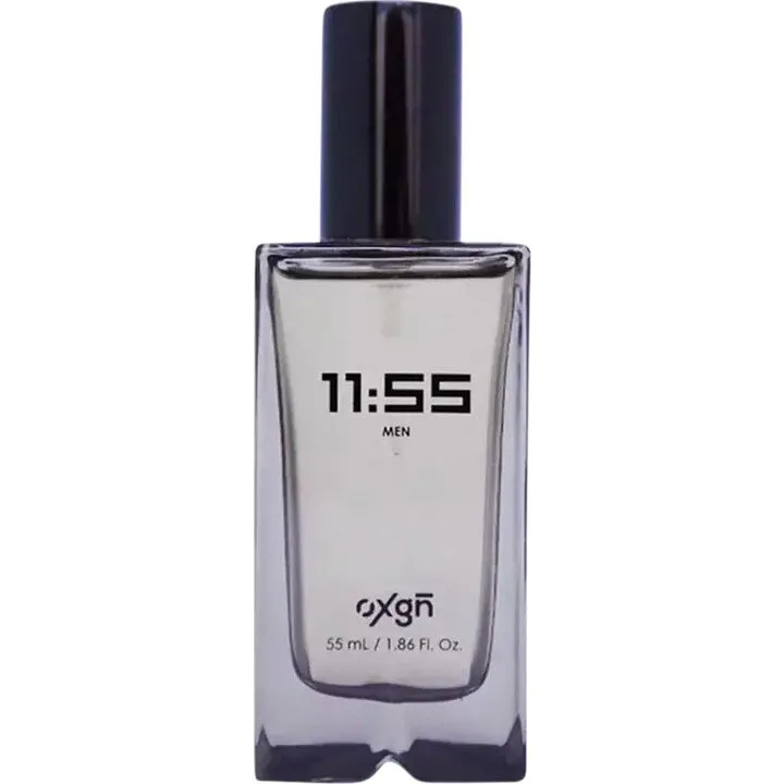 oxgn̄ 11:55 Men perfume bottle