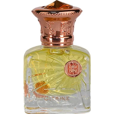 Cunzite Citrine perfume bottle