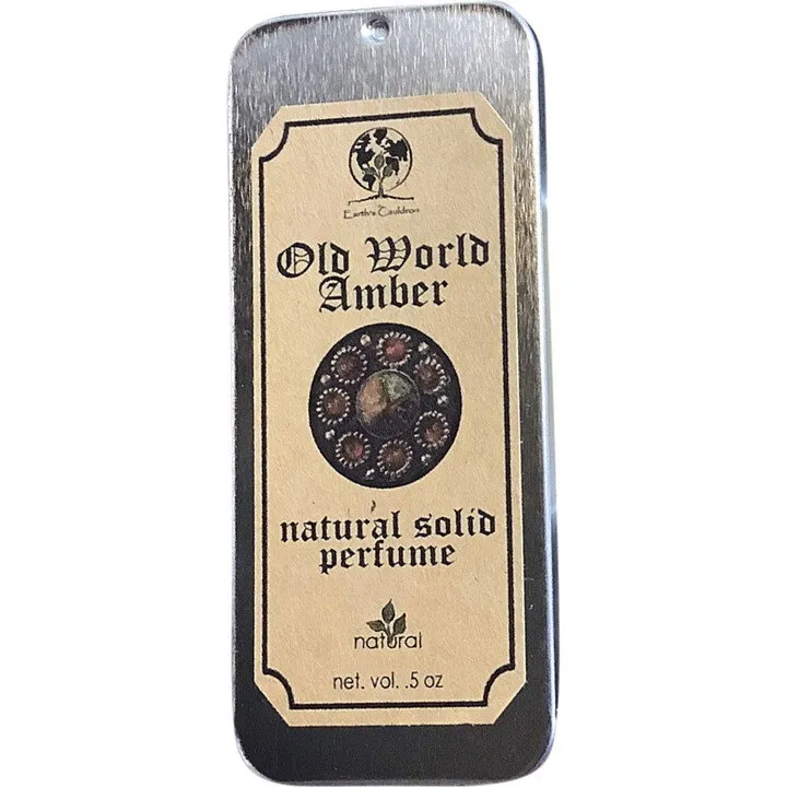 The Earth's Cauldron Old World Amber perfume bottle