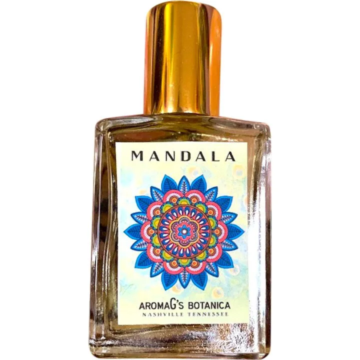 AromaG's Botanica Mandala perfume bottle