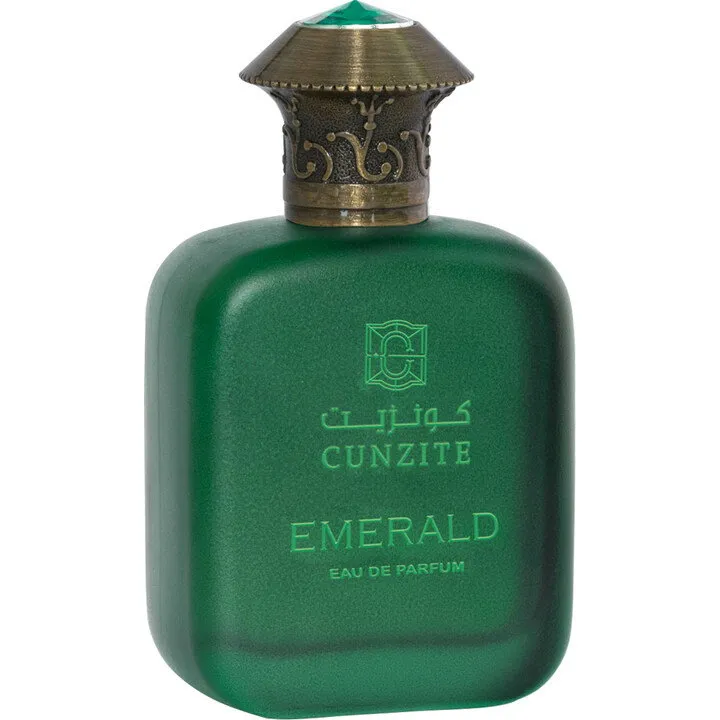 Cunzite Emerald perfume bottle
