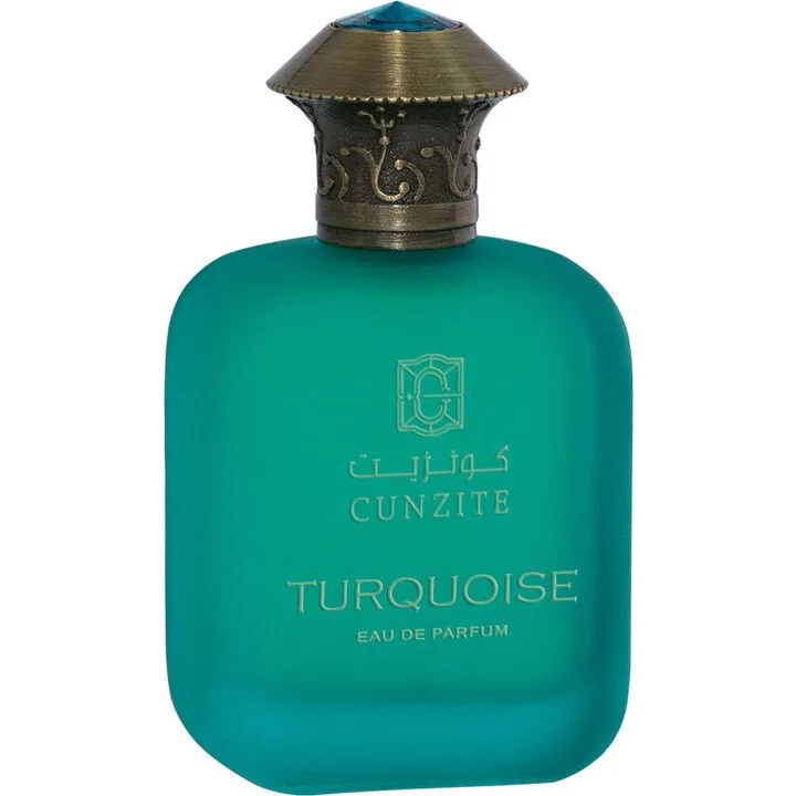 Cunzite Turquoise perfume bottle