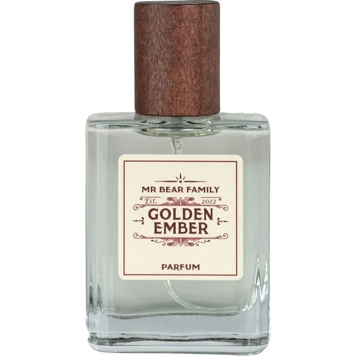 Mr Bear Family Golden Ember perfume bottle