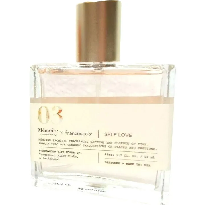 Mémoire Archives Self Love parfüm şişesi