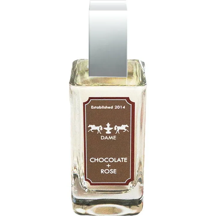 Dame Perfumery Scottsdale Chocolate+ Rose parfüm şişesi
