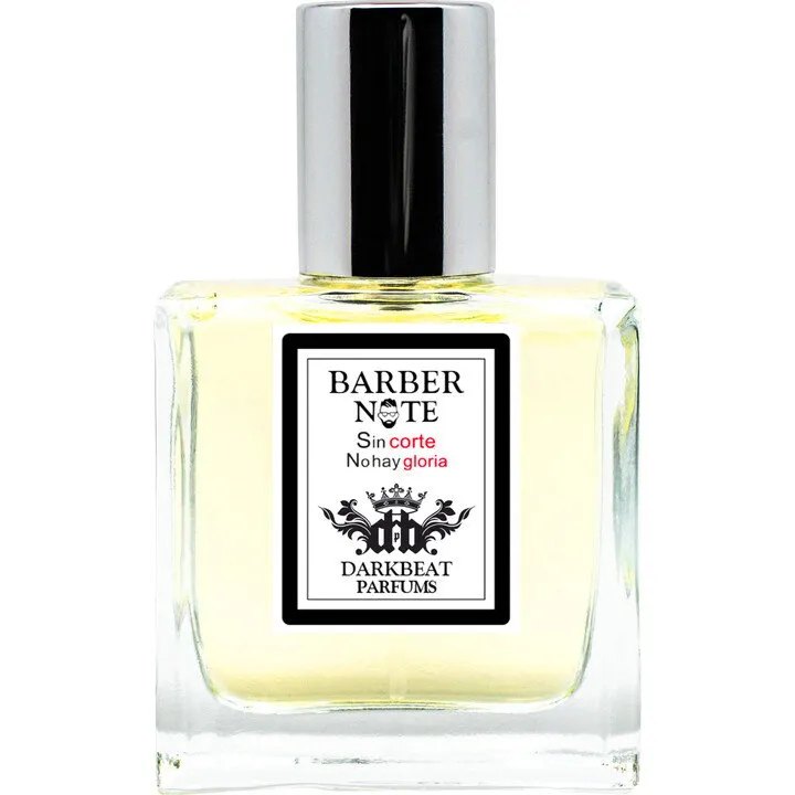 Darkbeat Barber Note perfume bottle