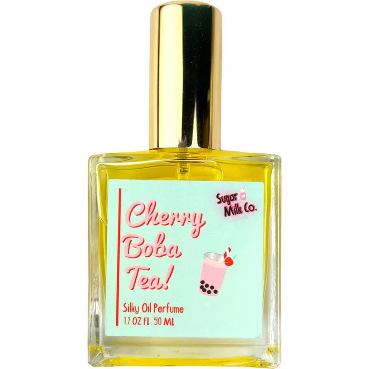 Sugar Milk! Cherry Boba Tea! perfume bottle