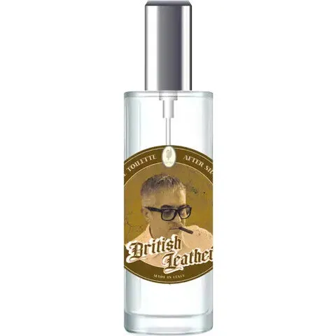Extró British Leather perfume bottle