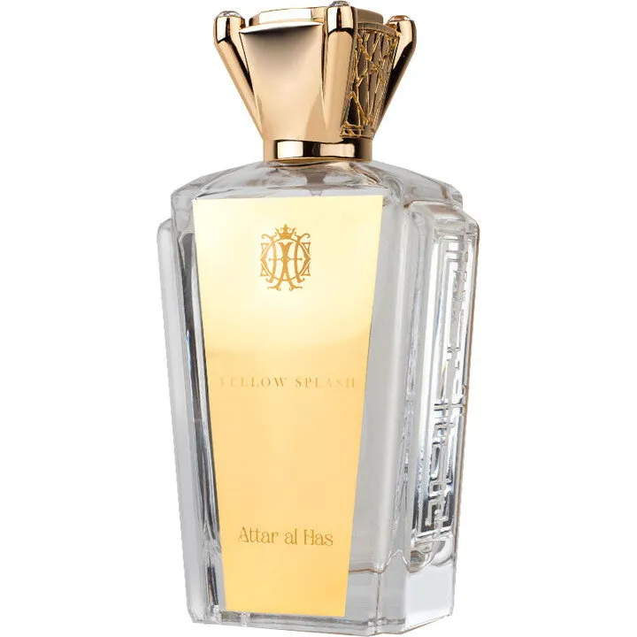 Attar al Has Yellow Splash perfume bottle