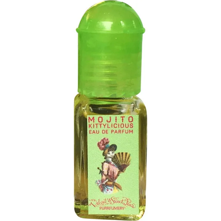 Velvet & Sweet Pea's Purrfumery Mojito perfume bottle