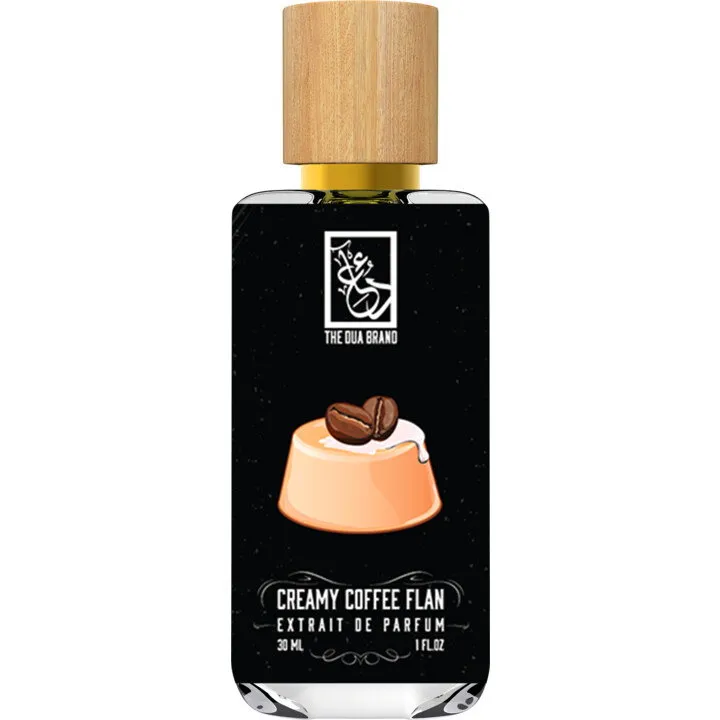 The Dua Brand Creamy Coffee Flan perfume bottle