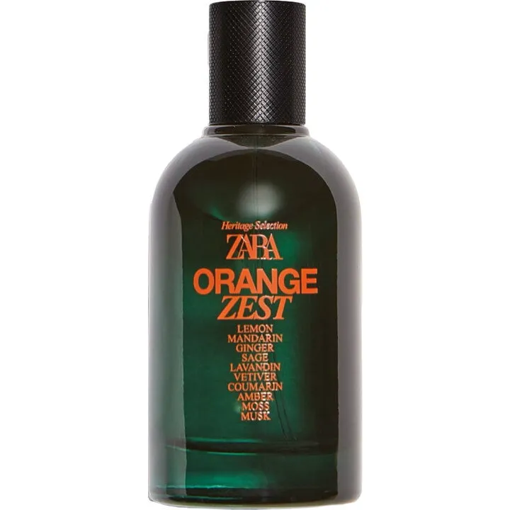 Zara Heritage Selection - Orange Zest perfume bottle