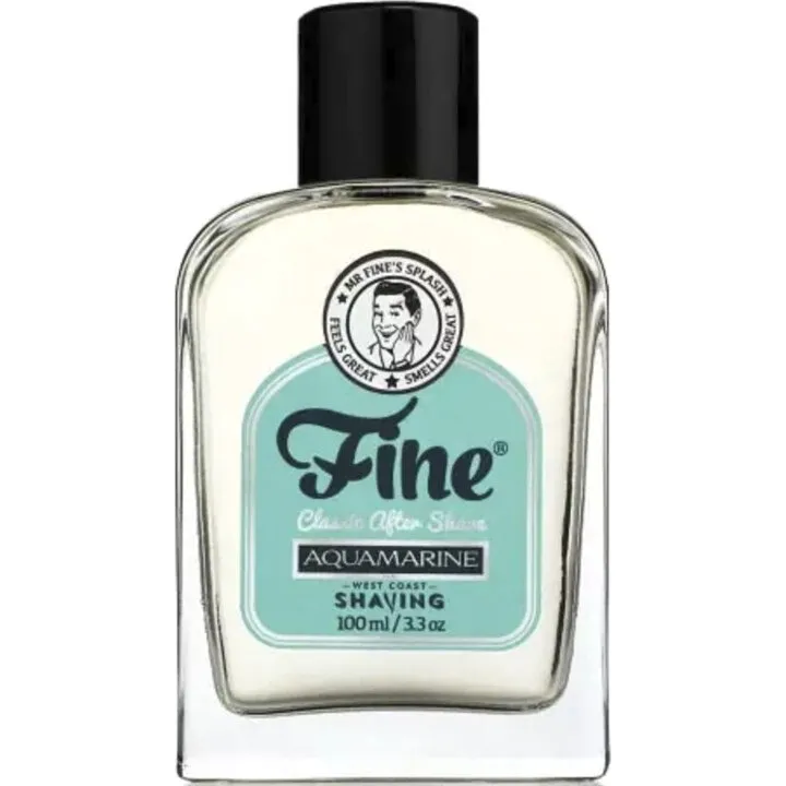 Fine Aquamarine perfume bottle