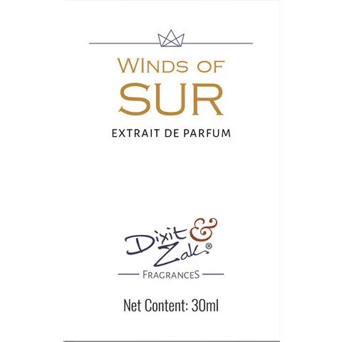 Dixit & Zak Winds of Sur parfüm şişesi