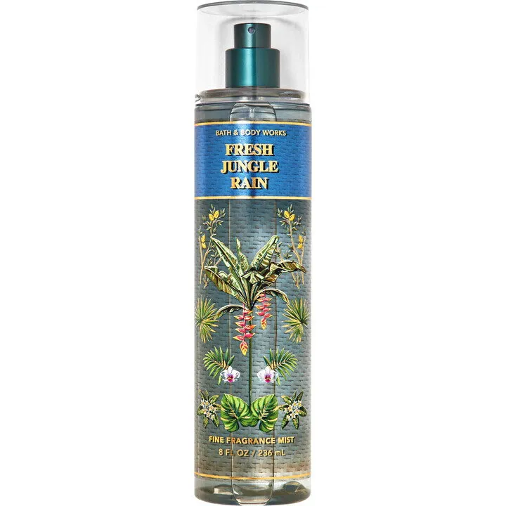 Bath & Body Works Fresh Jungle Rain parfüm şişesi