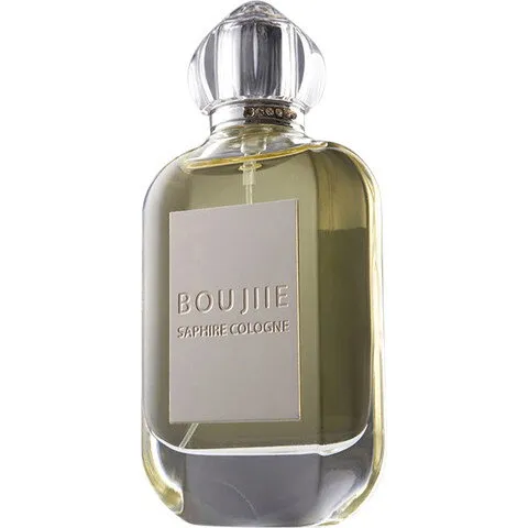 Boujie Saphire Cologne perfume bottle