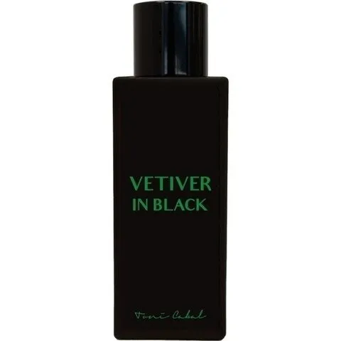 Toni Cabal Vetiver in Black perfume bottle